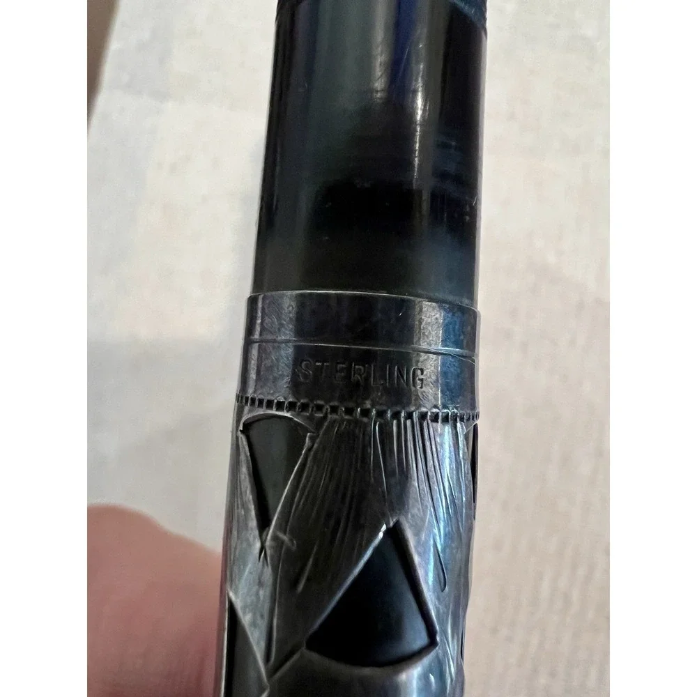 Ultra Rare Waterman 455 Sterling‎ Silver Overlay Fountain Pen 1925